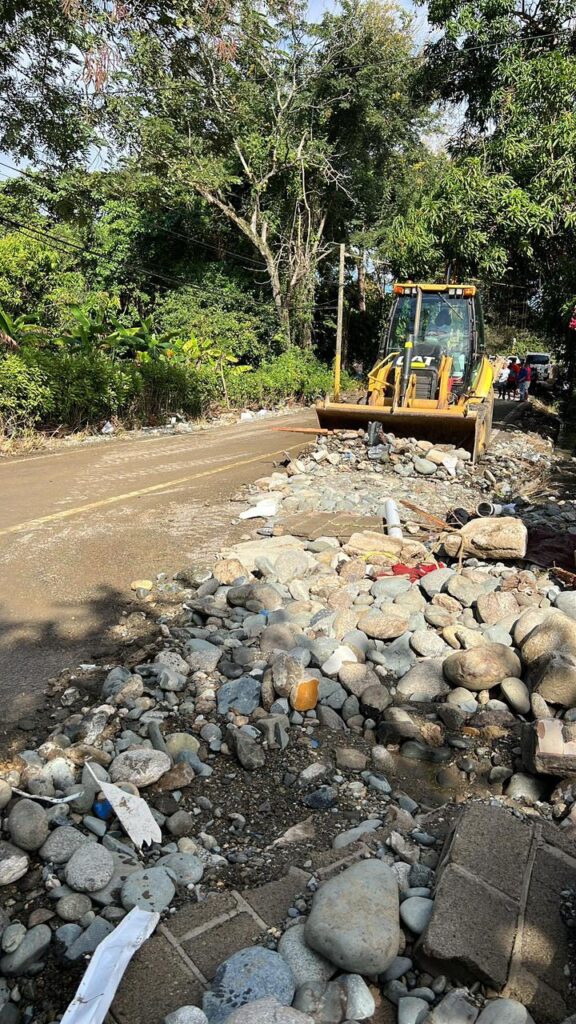 Gobierno dispone asistencia y todo el apoyo frente a emergencia por rotura de tubería en acueducto de Cibao Central