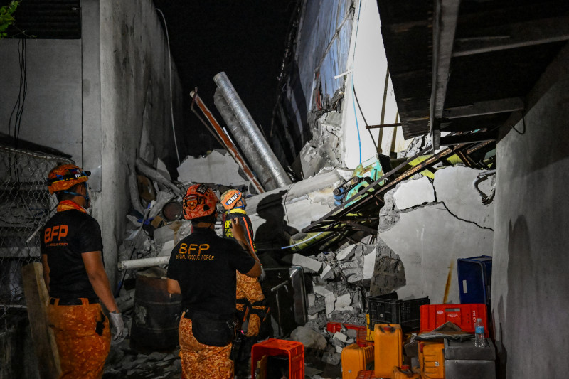 Suben a 36 los fallecidos, con 167 heridos, por el seísmo de 7,8 en la filipina Mindanao